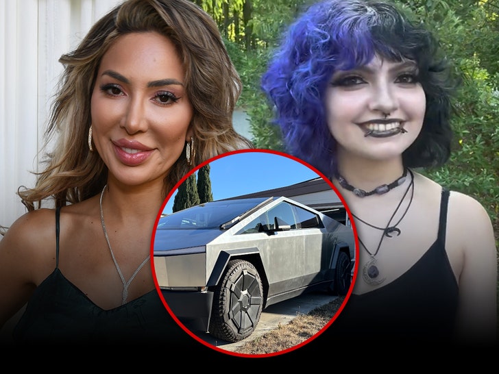 Farrah Abraham Buys Daughter Tesla Cybertruck for First Car