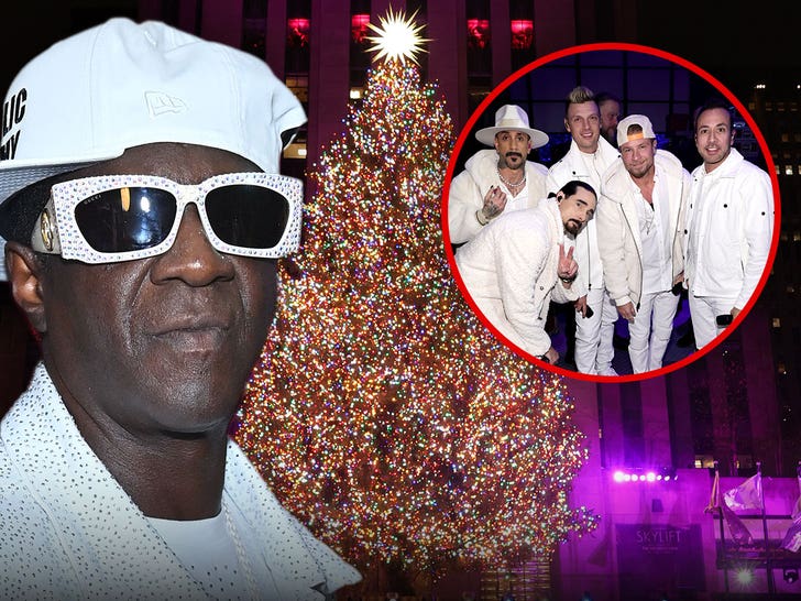 Flavor Flav Clarifies Incident at the Tree Lighting Backstreet Boys