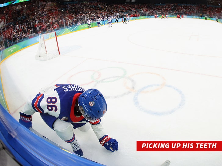 jack hughes teeth getty 3