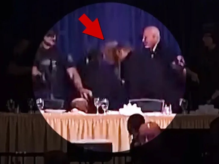 trump being pulled away