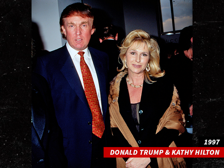 sub donald trump kathy hilton getty