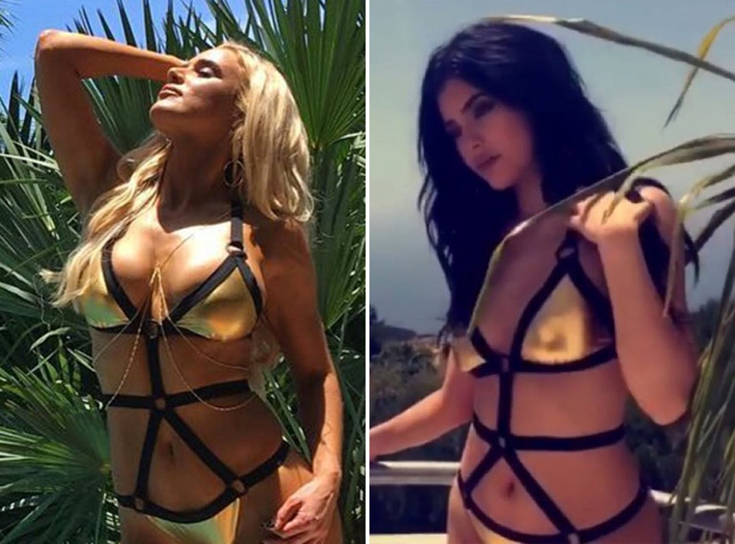 Battle of the bikini Babes! WWE's Lana (31) vs. Kylie Jenner (18)