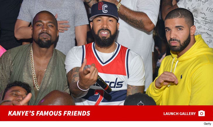 Kanye West's Famous Friends