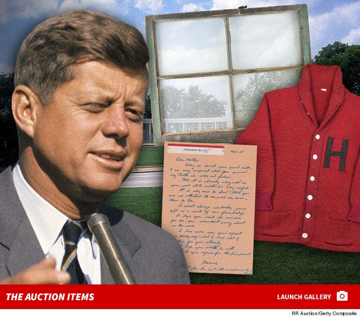 John F. Kennedy -- The Auction Items