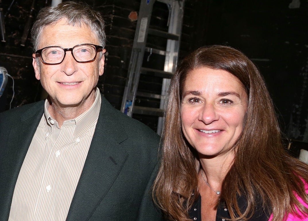 Bill and Melinda Gates -- Happier Times
