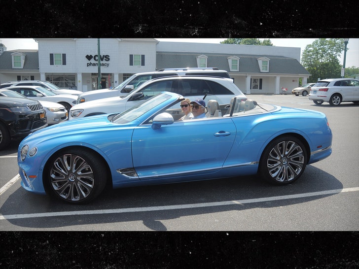 Robert Kraft Takes GF For a Spin in New Ultra-Rare Bentley, Best Bday Gift  Ever?!