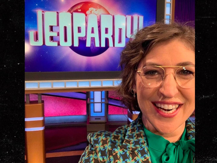 Mayim Bialik says she's out as a host of TV quiz show 'Jeopardy