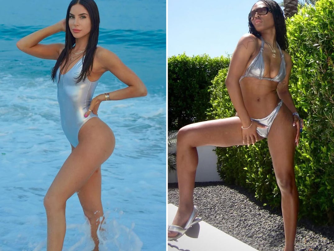 Jen Selter vs. Quenlin Blackwell -- Sizzling In Silver Edition