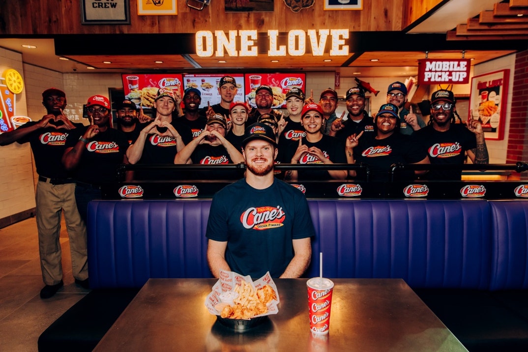 Sam Darnold At Raising Canes 10