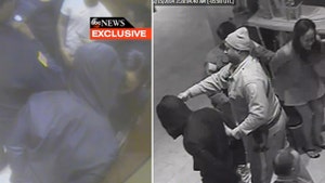 Ray & Janay Rice -- Handcuffed and Making Out After Elevator Fight