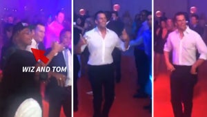 Tom Brady -- White Man Hip-Hop Dancing ... At Super Bowl Ring Party