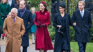 Royal Family Attends Christmas Services