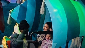 Kylie Jenner and Travis Scott Together with Stormi at Disney World