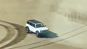 Man Arrested After Doing Donuts In SUV On Field At Petco Park