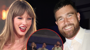 Travis Kelce Attends Taylor Swift's 'Eras' Tour Show with Gigi Hadid, Bradley Cooper