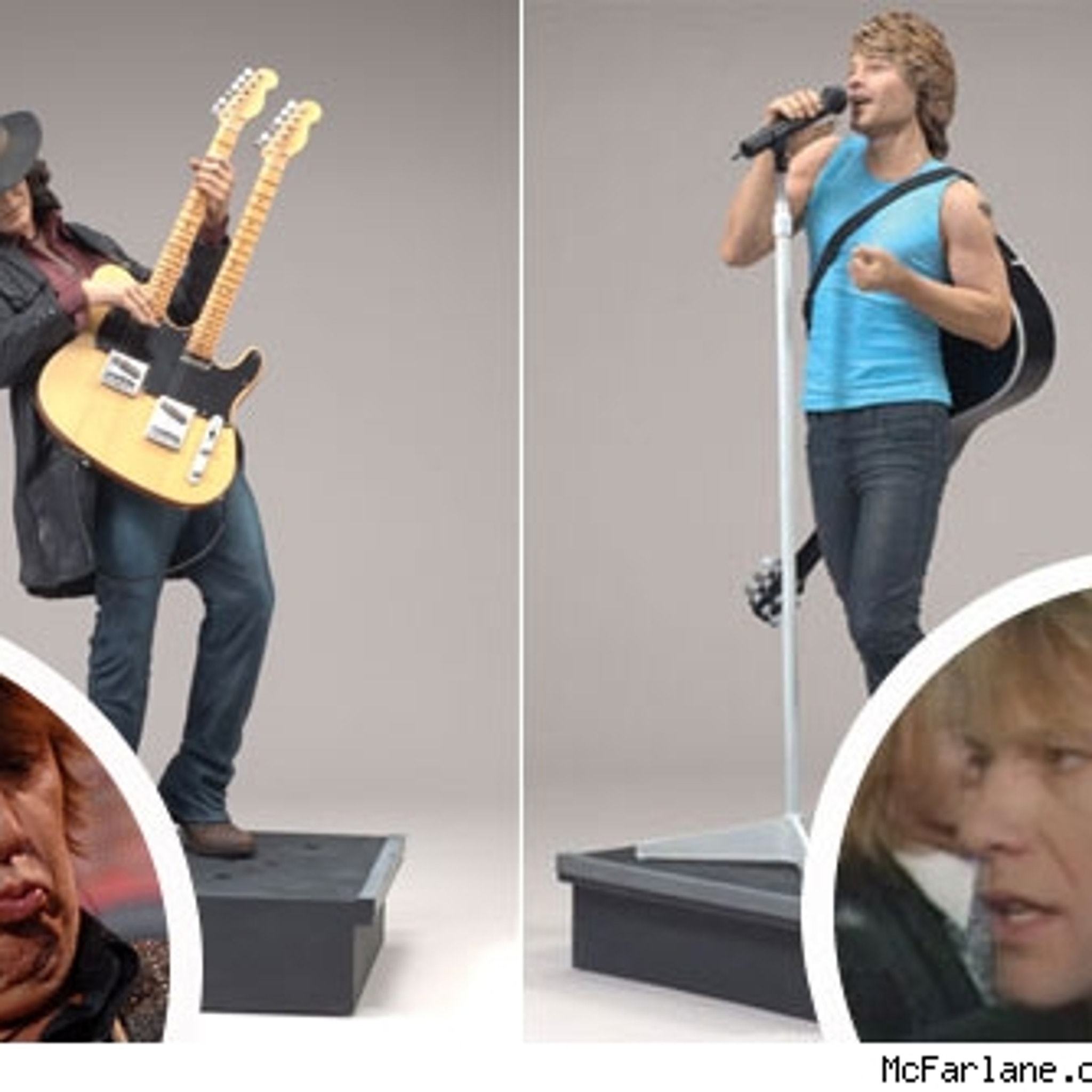 McFarlane Toys Bon Jovi Rock 'n Roll Richie Sambora Action Figure 