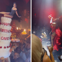 Cardi B Celebrates 30th Birthday with Offset, Cabaret Theme