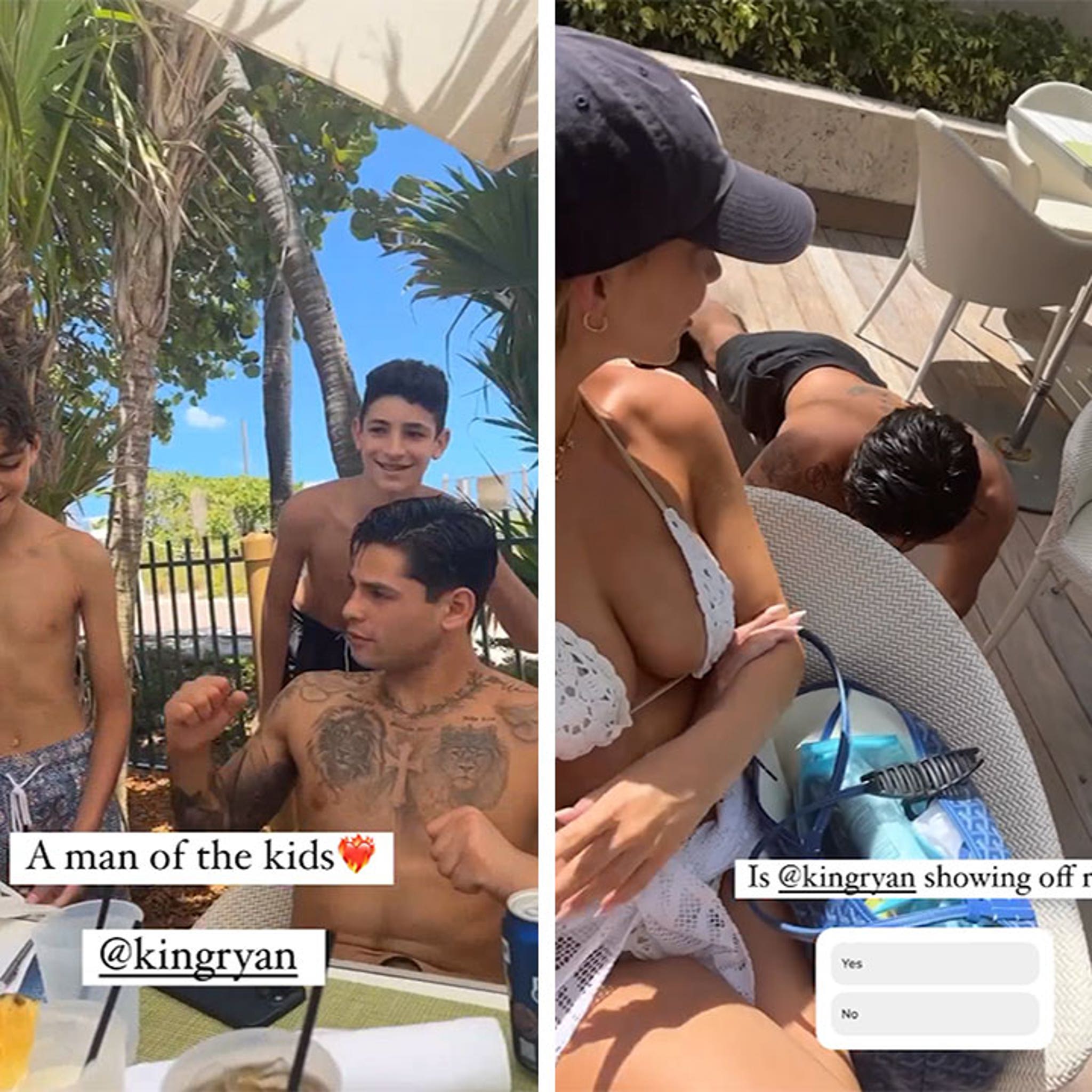 Ryan Garcia Seen Hanging Out With IG Model Grace Boor In Miami