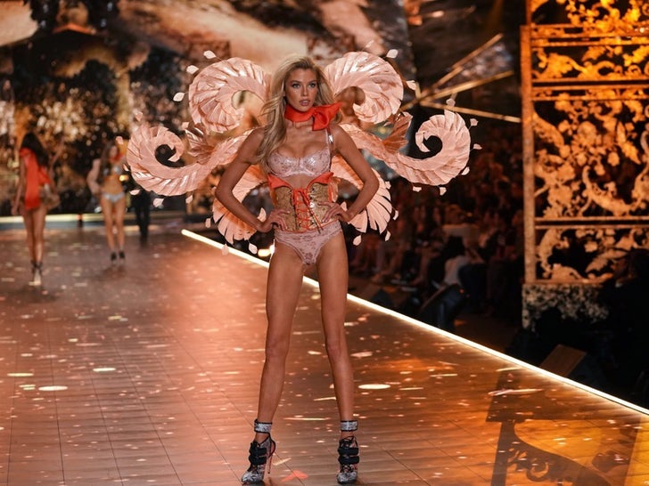 Victoria's Secret Angels Hit the Runway