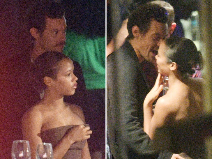 Harry Styles & Taylor Russell Get Cozy In London