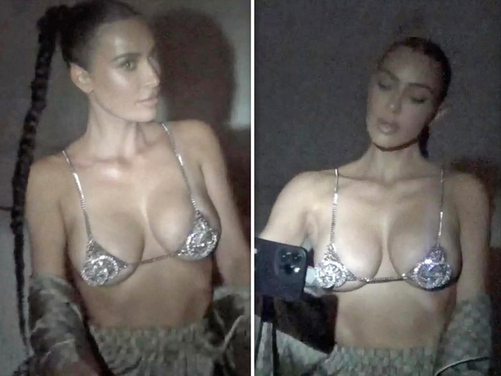 Gucci's G Chain Bra Goes Viral, Thanks to Kim Kardashian