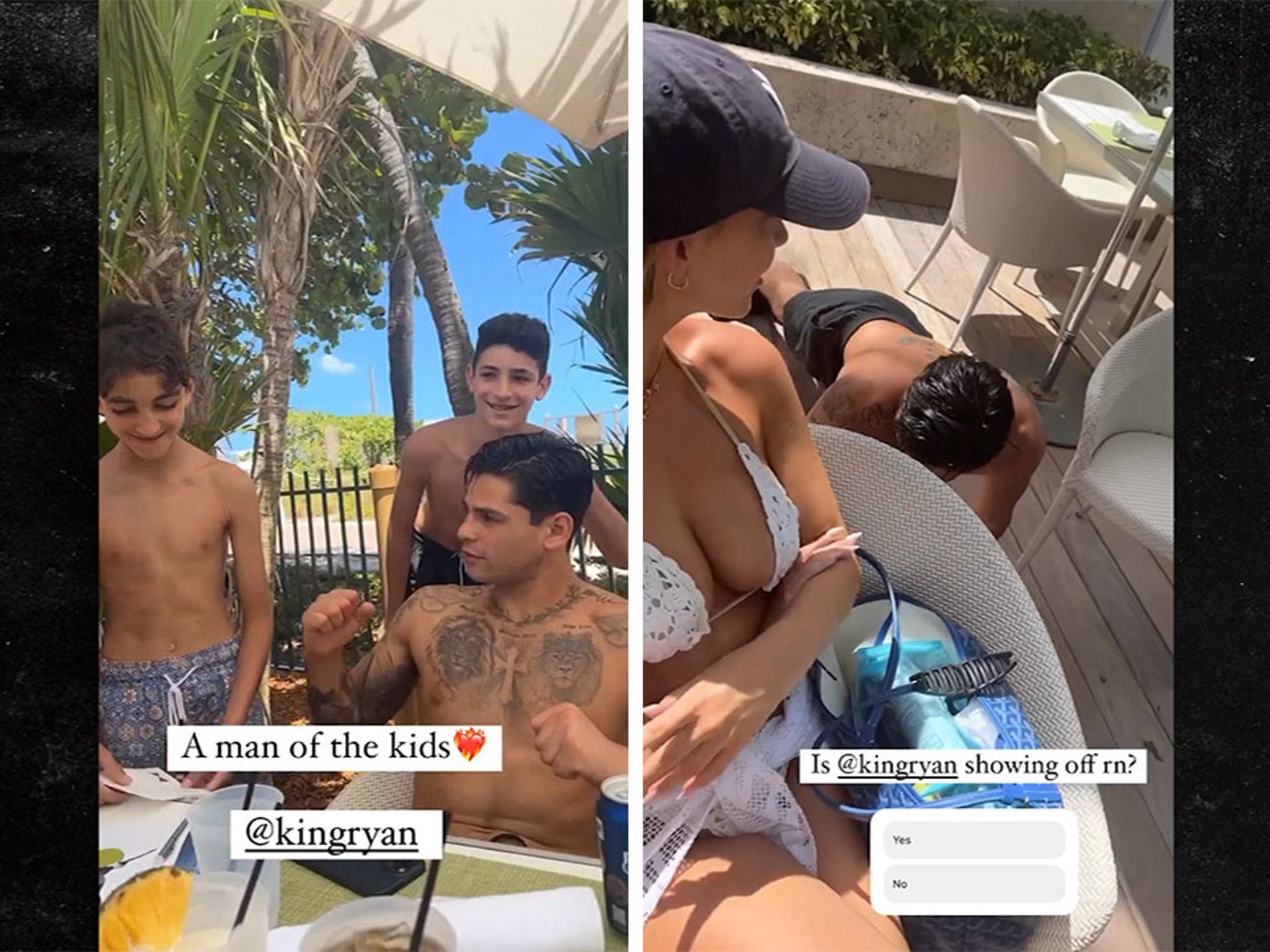 Ryan Garcia Seen Hanging Out With IG Model Grace Boor In Miami