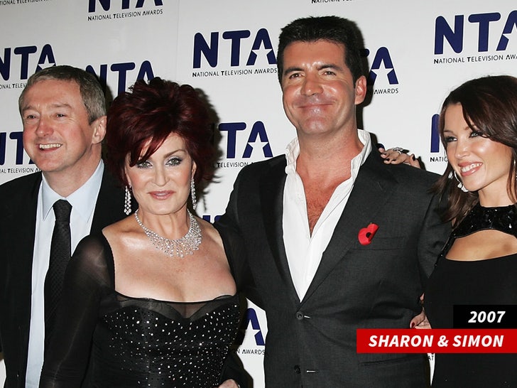 Sharon Osbourne Simon Cowell