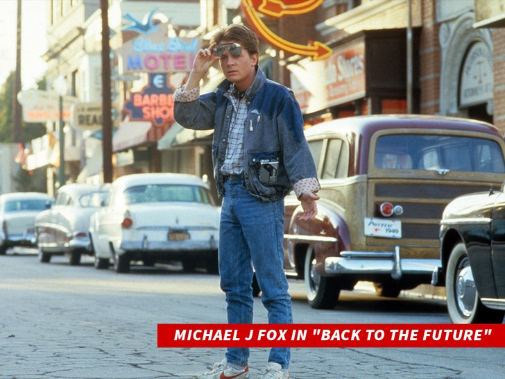 Michael J Fox em De Volta para o Futuro Getty 1