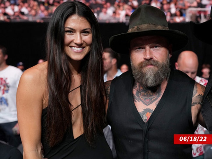 Zac Brown e Kelly Yazdi Getty