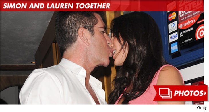Simon Cowell and Lauren Silverman -- The Happy Couple!
