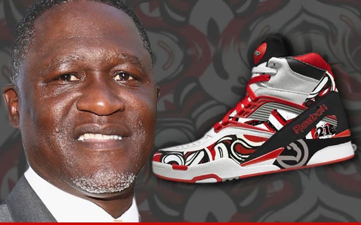 Wilkins -- BRINGIN' REEBOK PUMPS BACK With Custom Paint Job