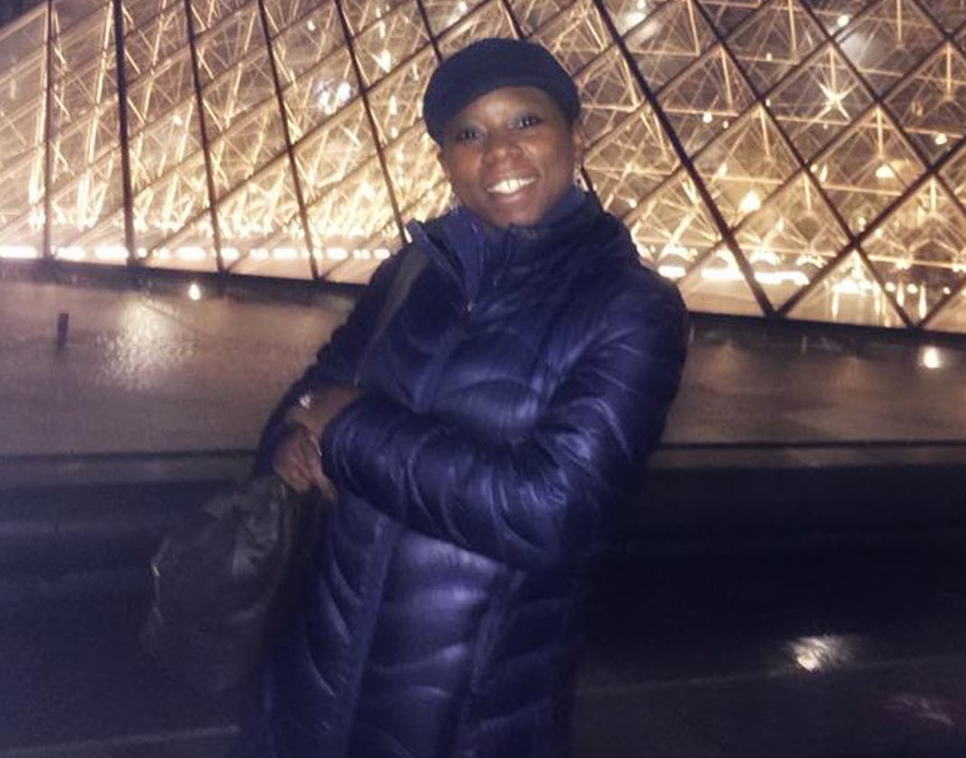 Surya Bonaly -- now 44 years old -- was spotted on social media looking right-side-up!