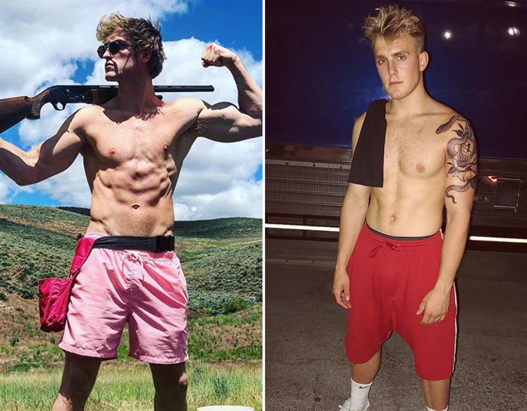 Logan Paul (24) vs. Jake Paul (22)