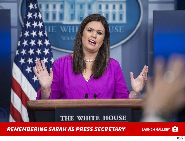 Remembering Sarah Sanders As White House Press Secretary