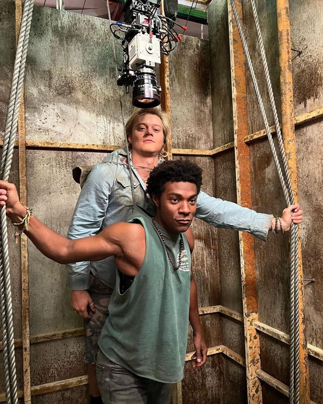 Rudy Pankow and Jonathan Daviss