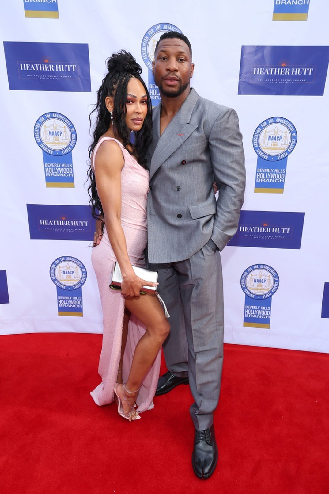 Jonathan Majors & Meagan Good Together