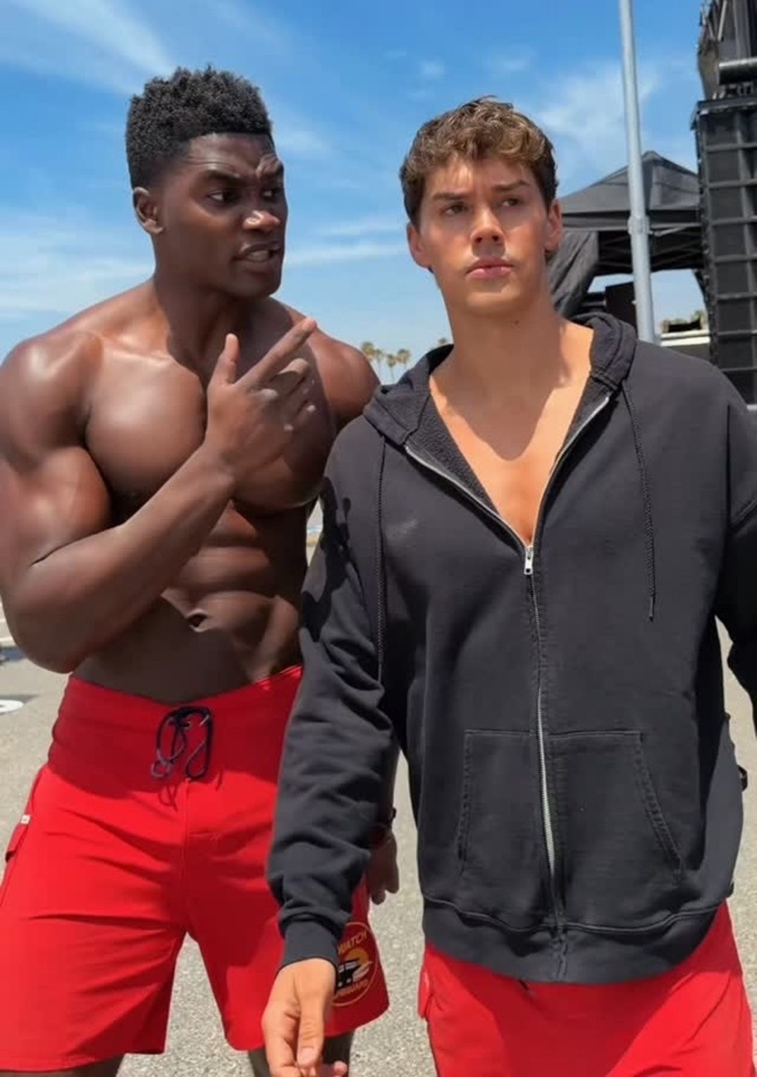 Baywatch Reboot BTS 3