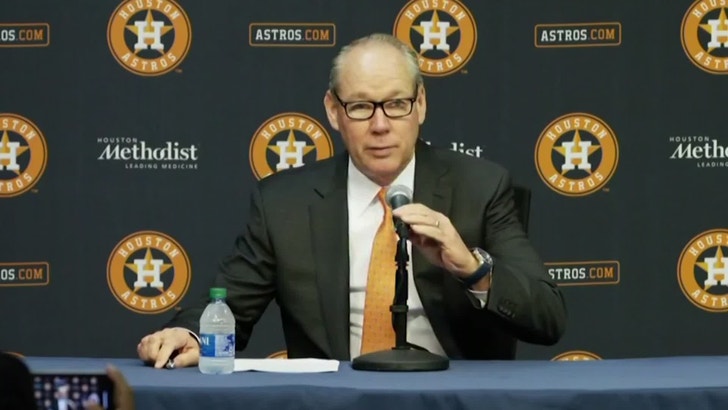 The Astros just fired A.J. Hinch and GM Jeff Luhnow ... saying the team needs to start fresh.