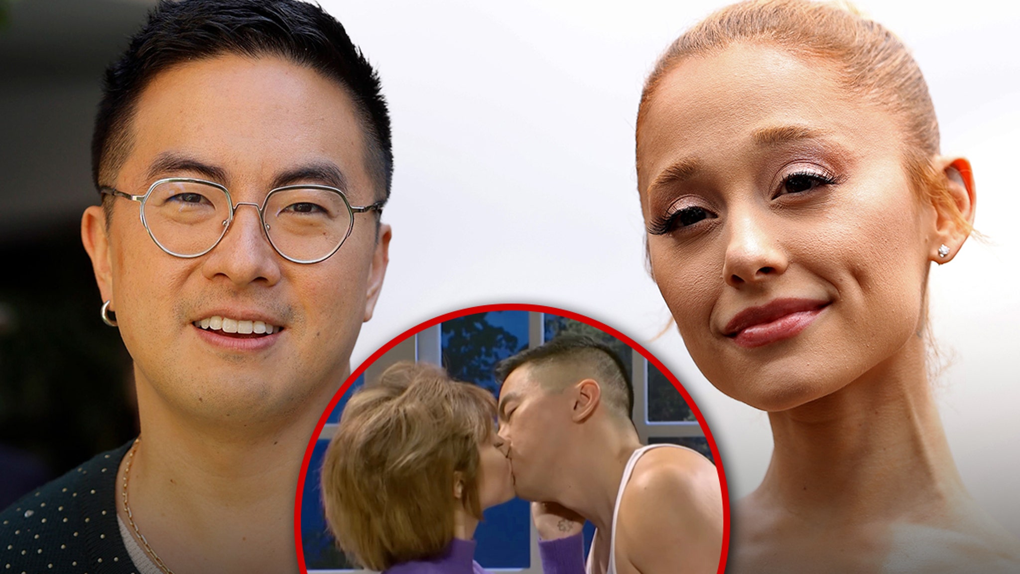 Bowen Yang Apologizes to Ariana Grande for Open-Mouth ‘SNL’ Sketch Kiss