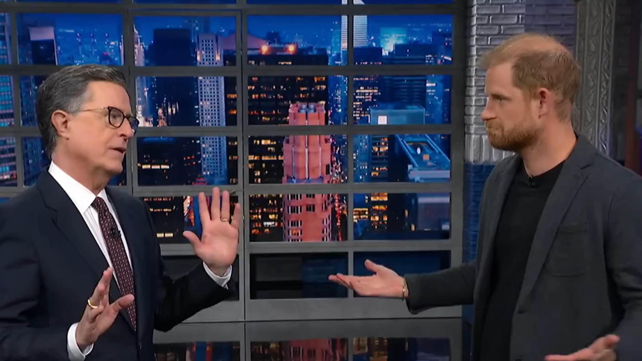 Prince Harry Takes Shot at Donald Trump on ‘Late Show’ With Stephen Colbert