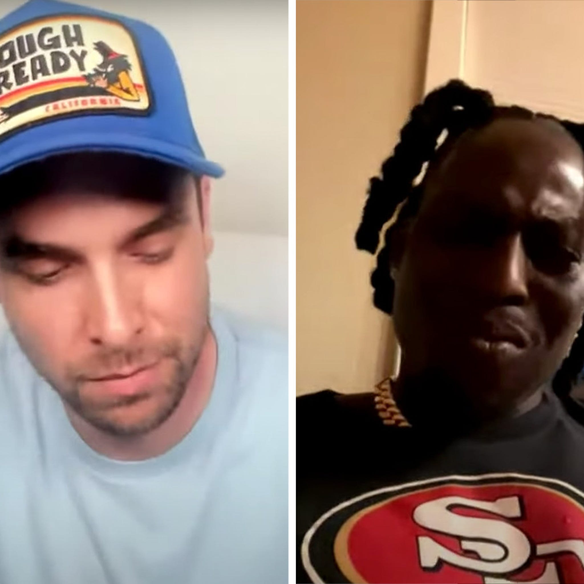 Javon Kinlaw, 49ers teammates feud with 'low life' blogger after  expletive-laced   video