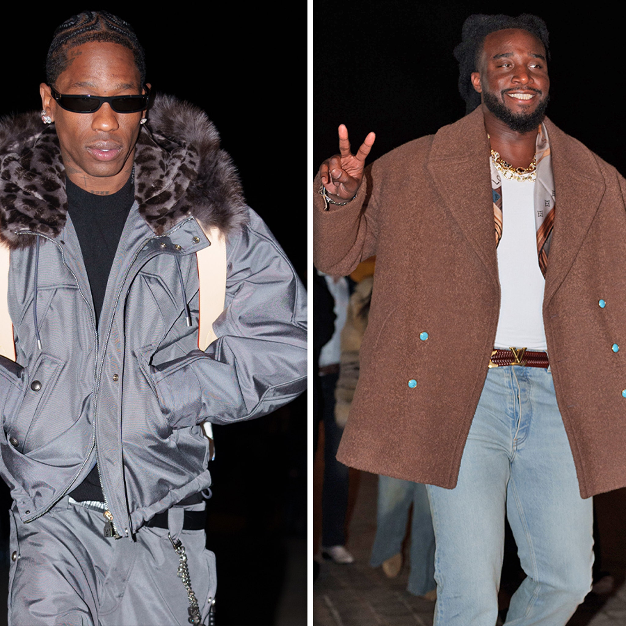 Travis Scott, Shaboozey, Adrien Brody Hit Pharrell's Louis Vuitton