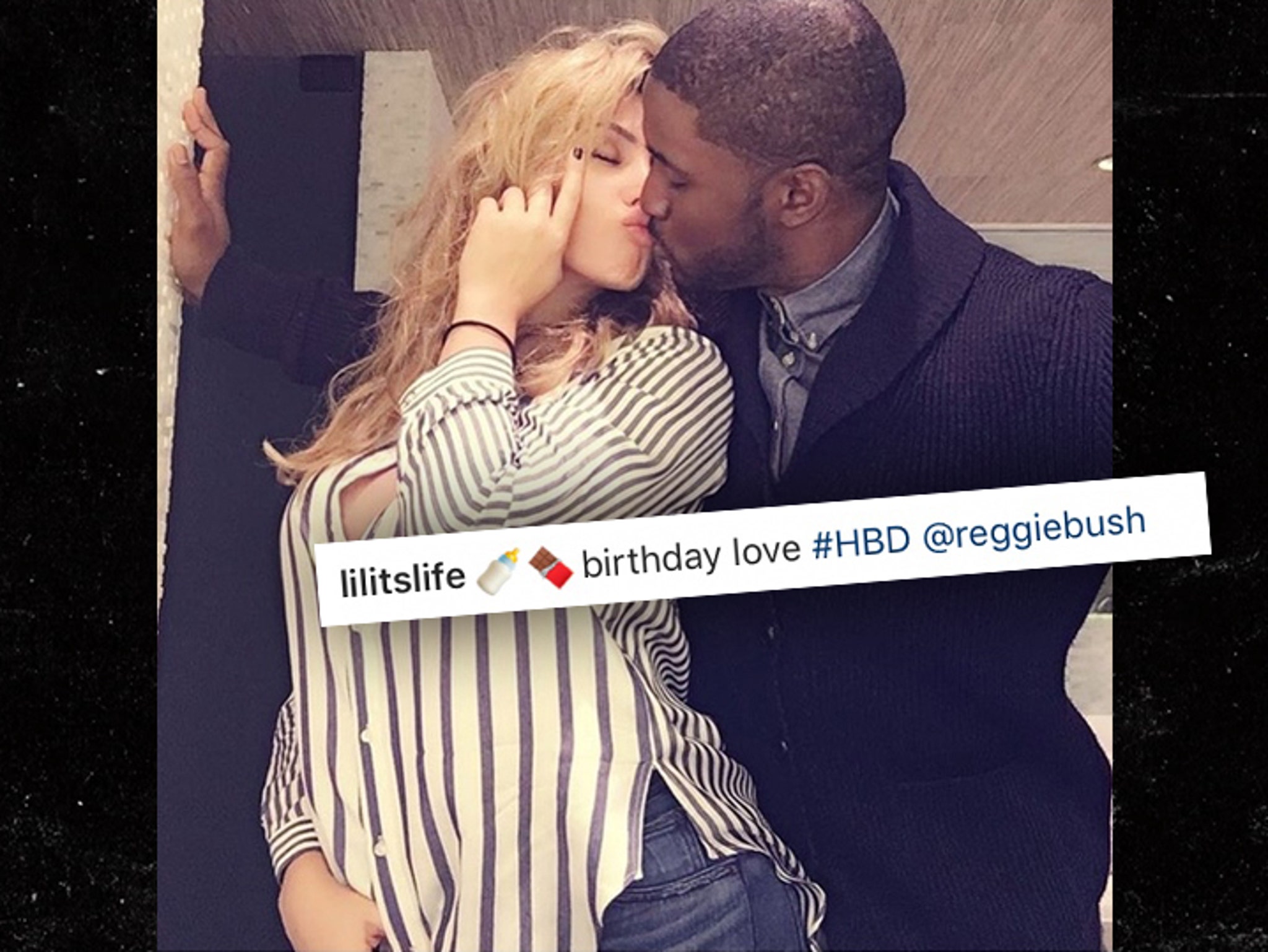 Reggie Bush S Wife I M Preggo Bumps Out In L A Park Photos