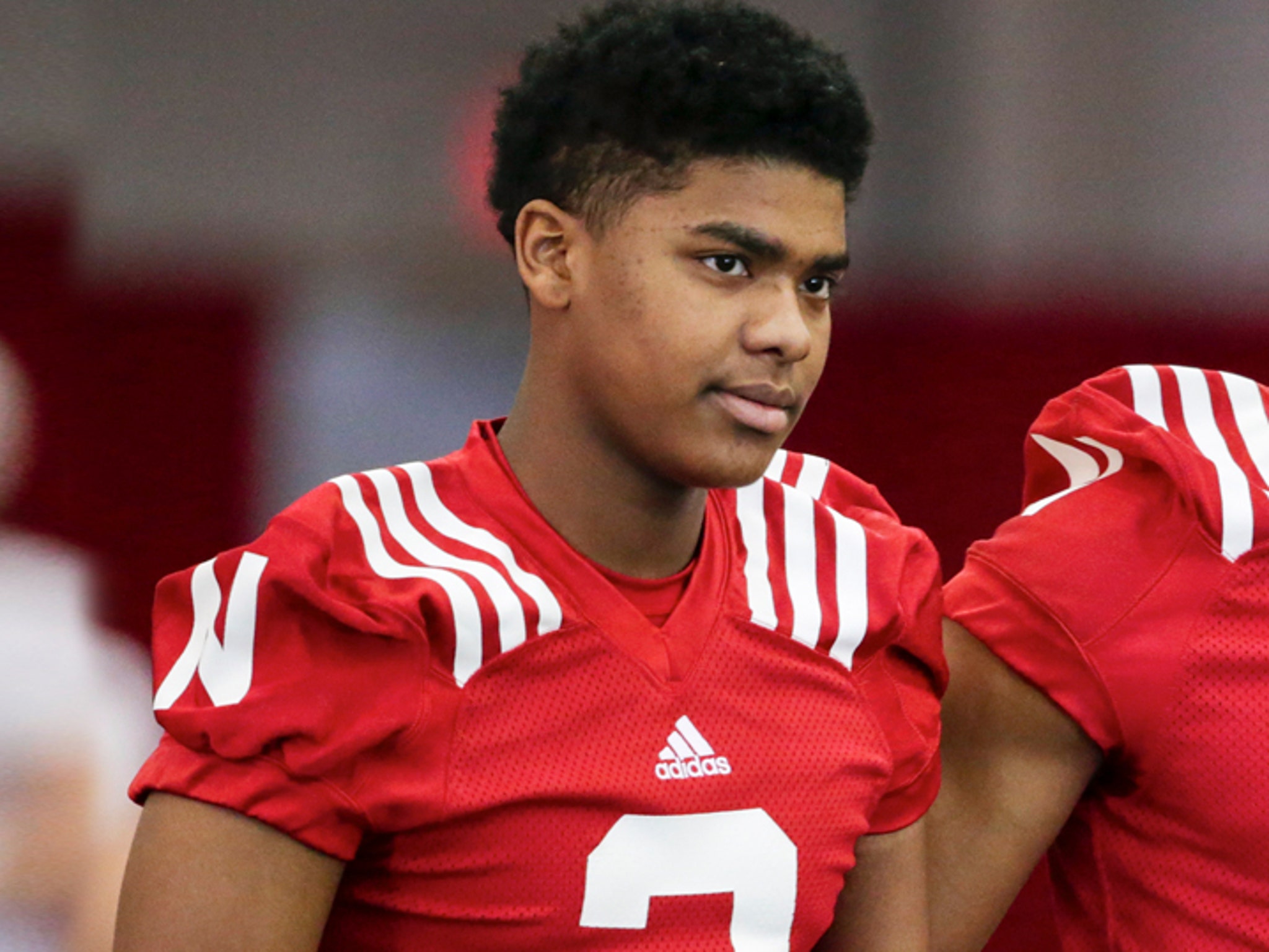 Keyshawn Johnson wants his son to mature during leave of absence from  Nebraska 