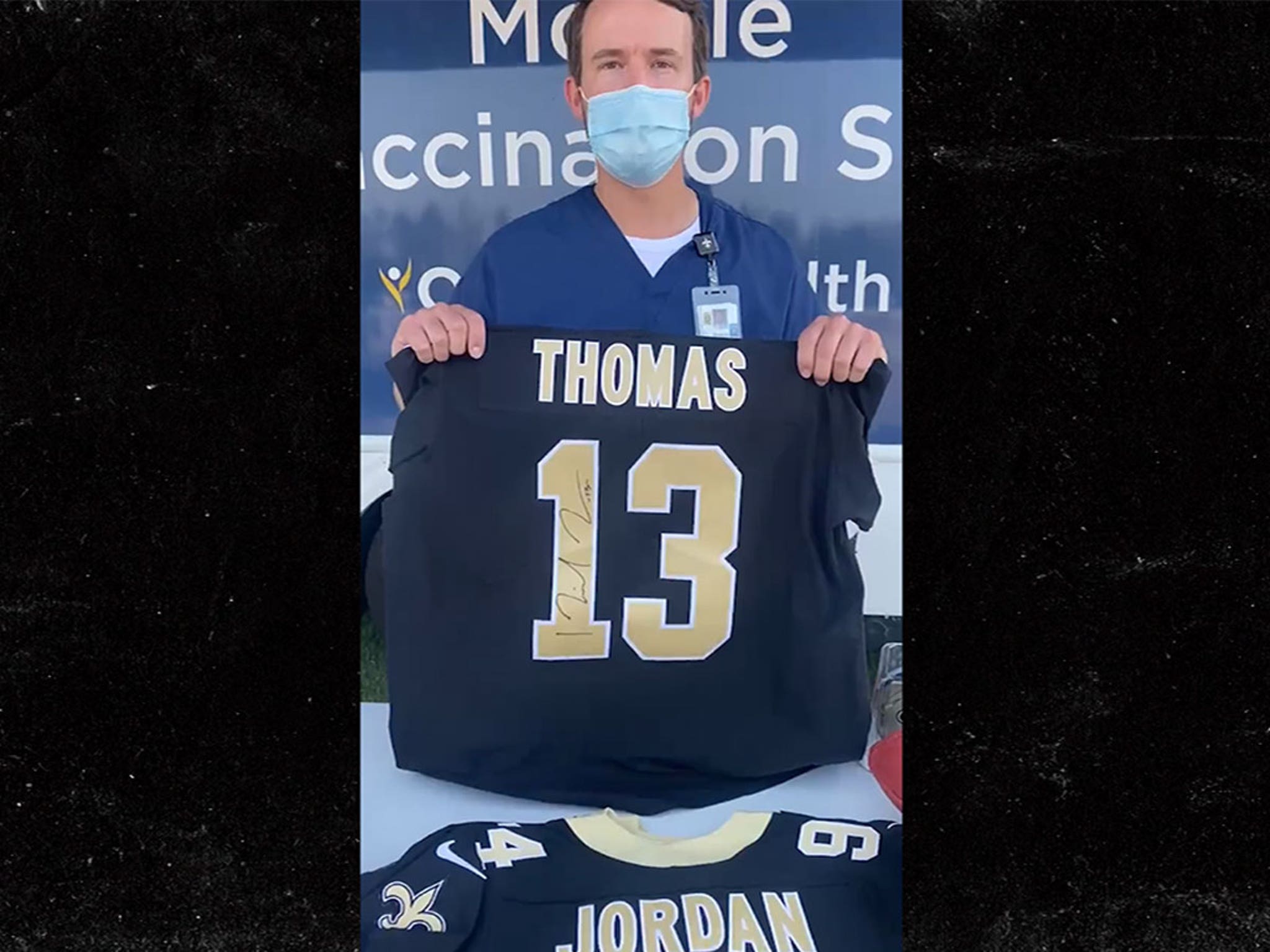 Saints Offer Autographed Jerseys For COVID Vaccines As Louisiana Cases Surge