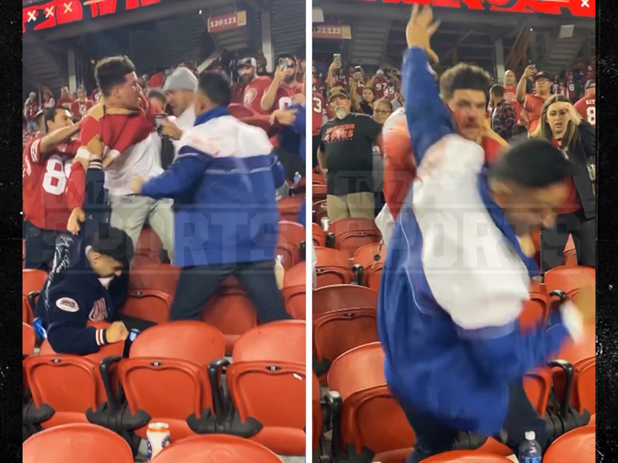 Dallas Cowboys Fans Repeatedly Punch Man In Melee During