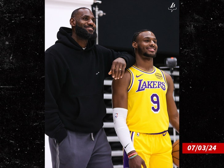 lebron e bronny x