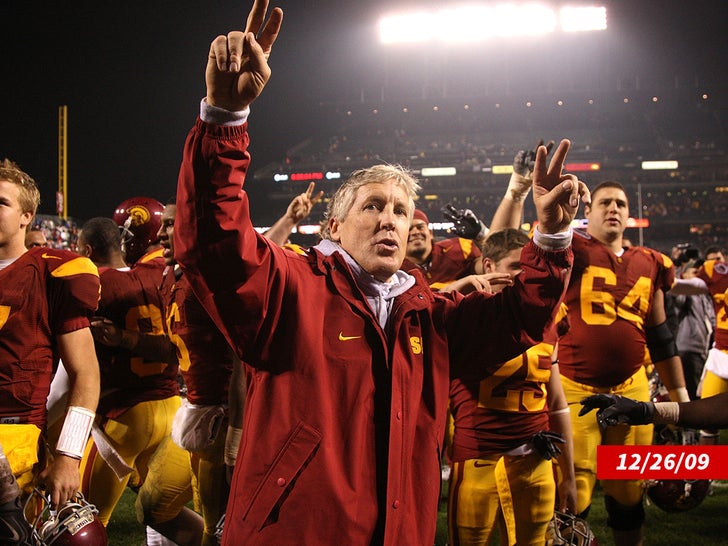 Pete Carroll teaches at USC