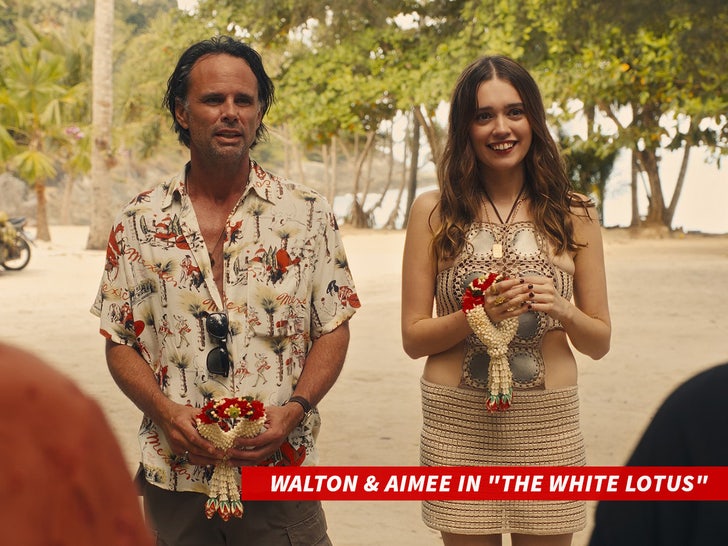 walton goggins aimee lou wood the white lotus everett collection sub swipe
