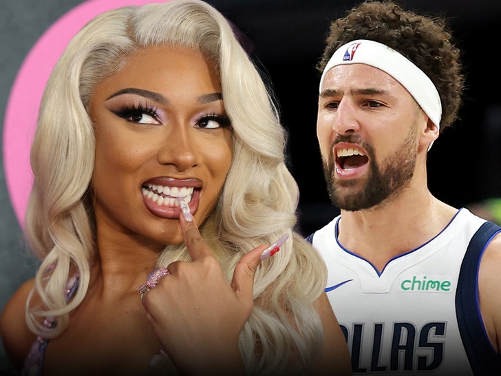 megan the stallion and klay thompson getty 2